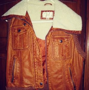 Bomber style vest